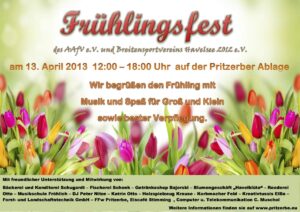 An der Ablage in Pritzerbe findet am 13. April ein Frühlingsfest statt