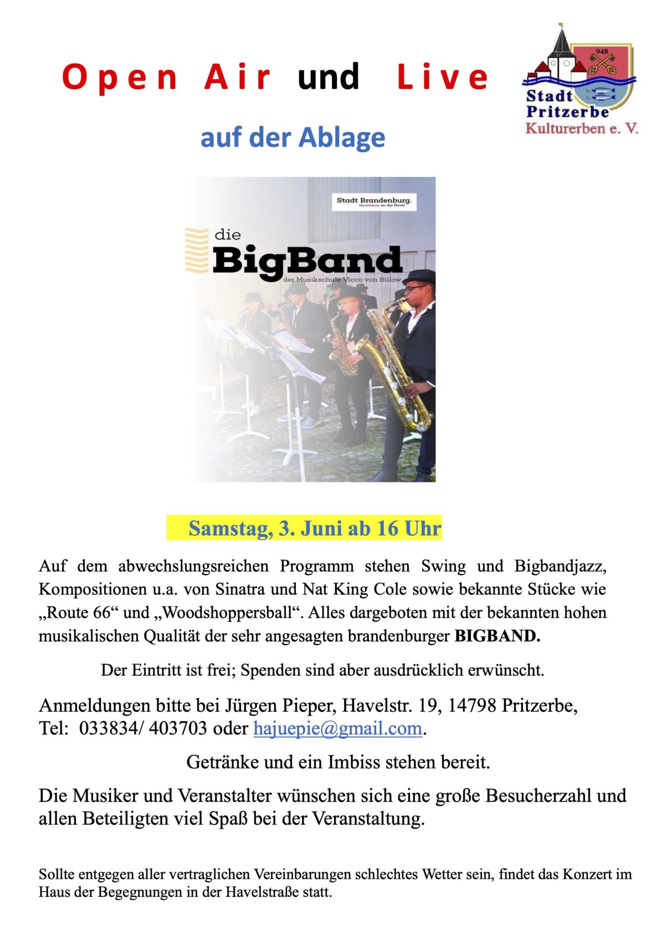 Bigband der Musikschule Vicco von Bülow